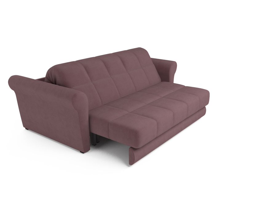 Диваны кровати со спальным местом, Прямой диван Грандия, велюр