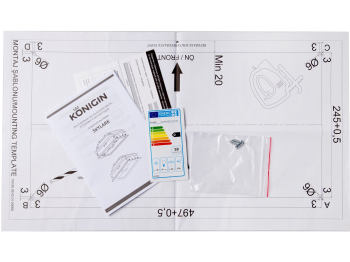 Кухонная вытяжка Konigin Skylark Inox