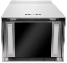 Кухонная вытяжка Konigin Geometry Inox/Black Glass