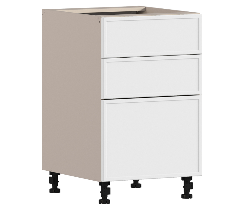 Квадро, Квадро стол 3 ящ 50х82 см