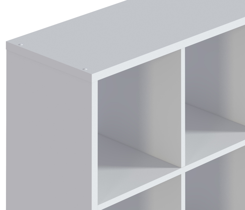 Стеллажи, Стеллаж Кито СБ-3243 Белый