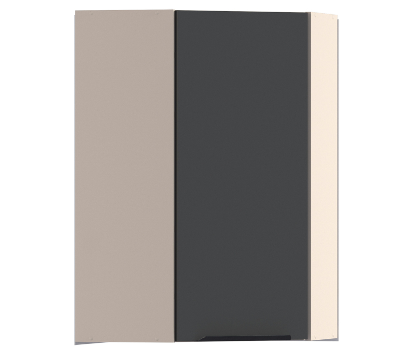 Лофт, Лофт шкаф навесной угловой 1 дв 60х93 см