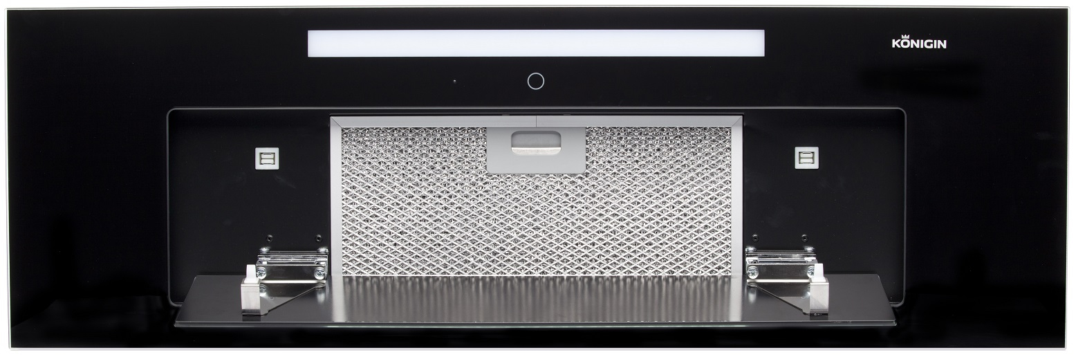 Вытяжки, Кухонная вытяжка Navi Black Glass 90