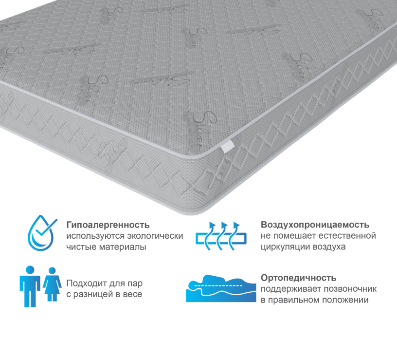 Другие размеры, Матрас Сити - Бормио 900*1900