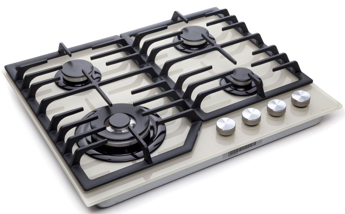 Встраиваемые варочные панели, Газовая варочная панель Konigin Blaze 604 Закаленное стекло