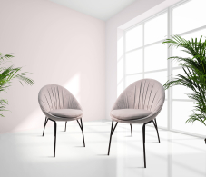 Стулья, КОМПЛЕКТ Стул ZL201902550 (G062-37 LIGHT GRAY) -2 шт