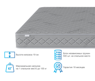 Матрас Сити - Бормио 1600*2000