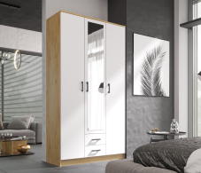 Для одежды, Шкаф Трио распашной 1,2 м ЛДСП