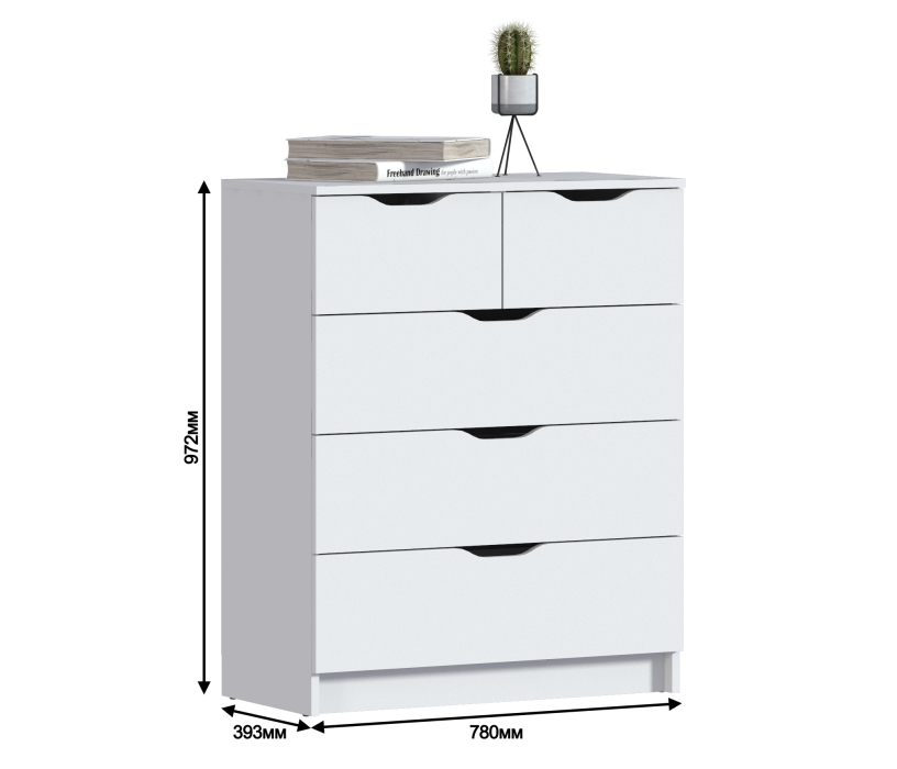 Комоды, Комод Бруклин СБ-3251