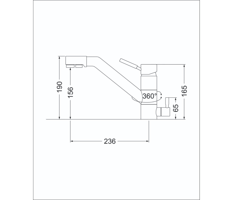 Смесители, Смеситель EMAR ЕС-3008 Quartz
