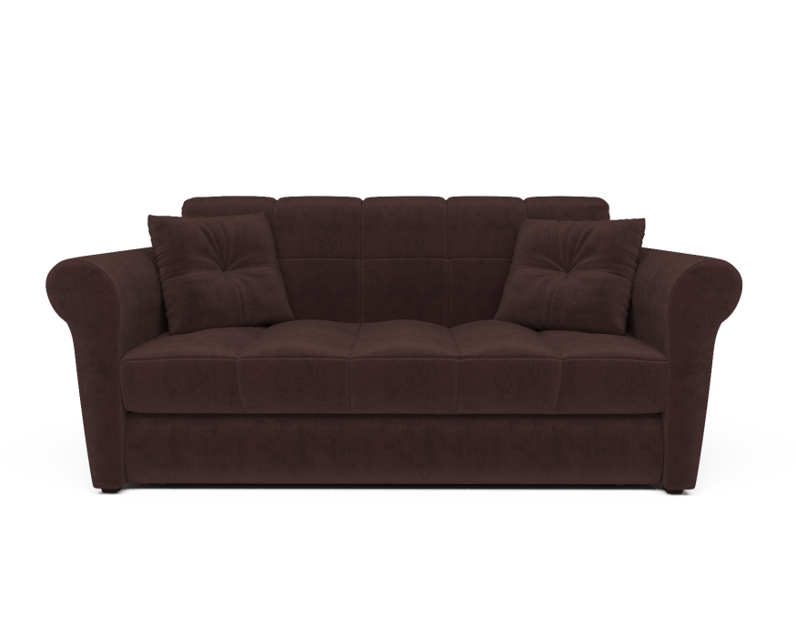 Диваны кровати со спальным местом, Прямой диван Грандия, велюр