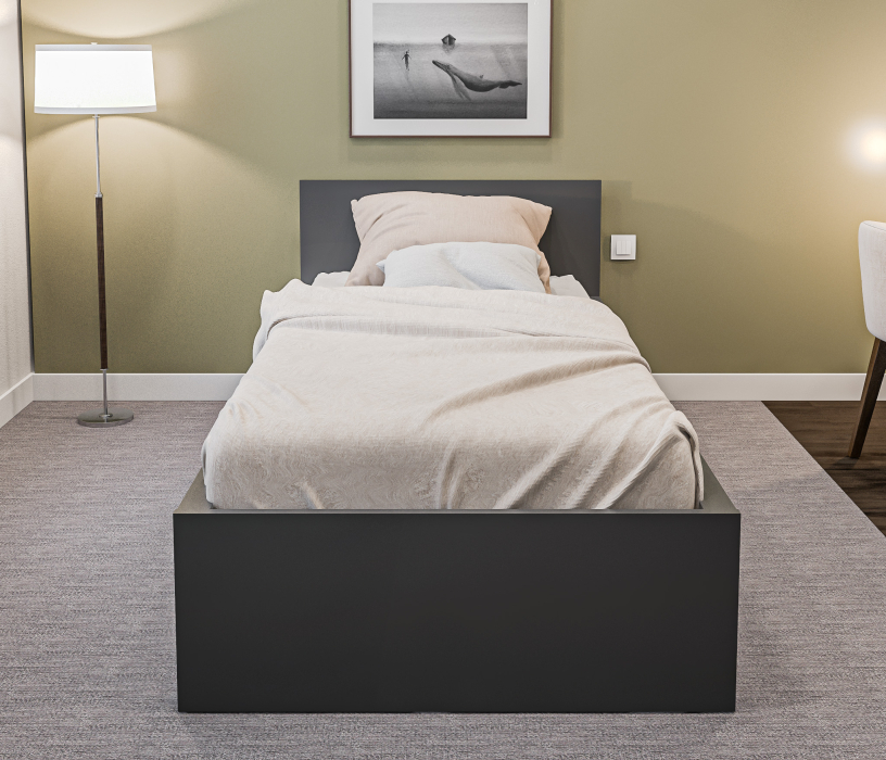 Кровати 120 см, Кровать (1200) Леон/Бруклин СБ-3367