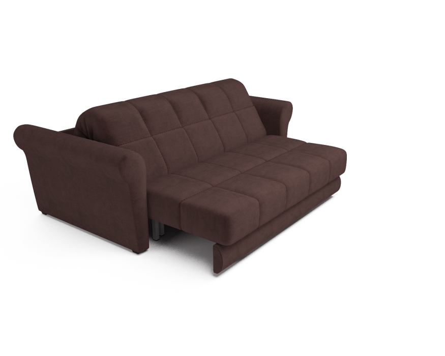 Диваны кровати со спальным местом, Прямой диван Грандия, велюр