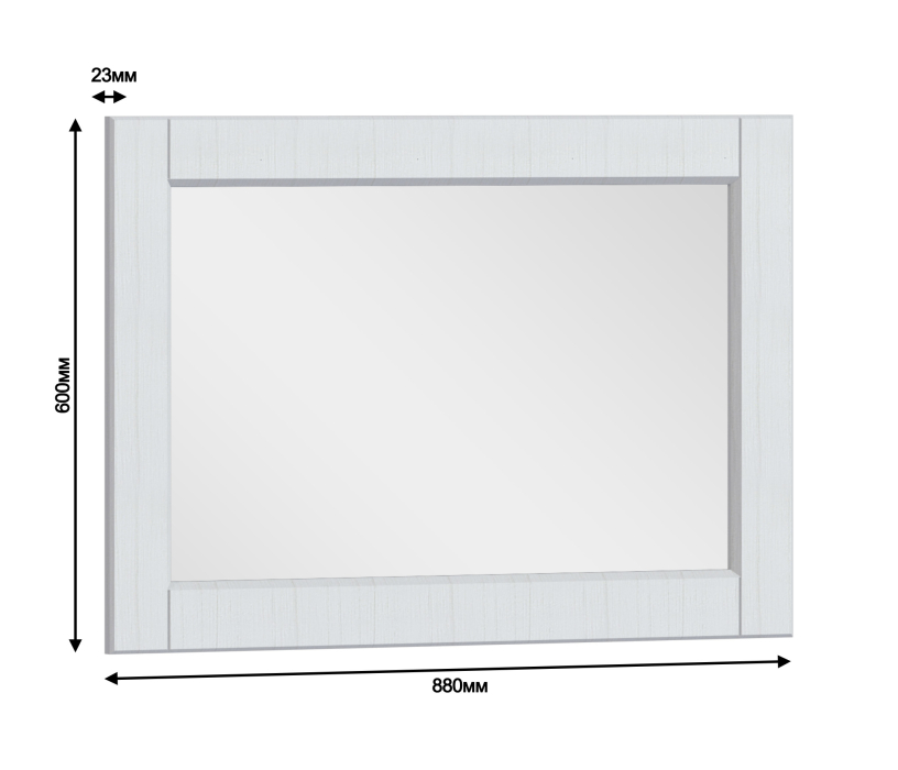 Зеркала в спальню, Зеркало Илона (Прованс) СБ-2670