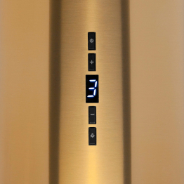 Кухонная вытяжка Konigin Pasio Gold/Black Glass 31