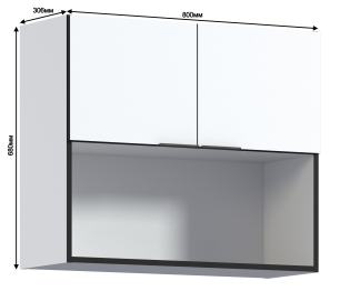 Метод шкаф 2 дв 80х68 см