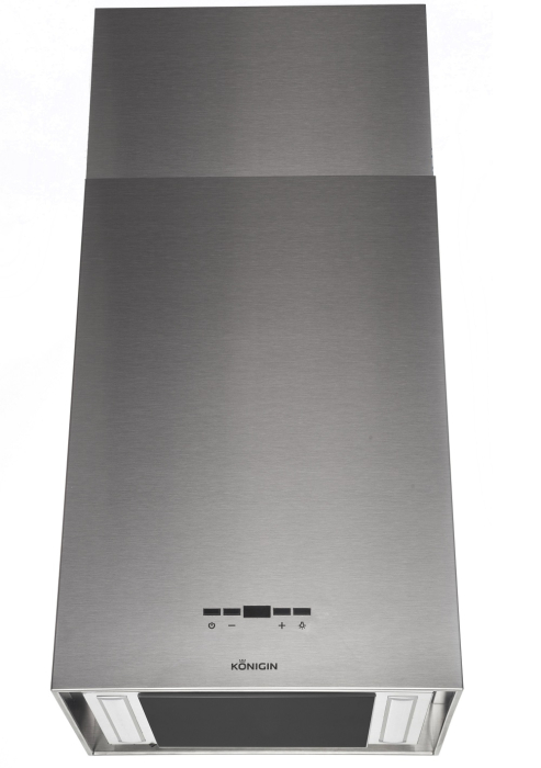 Вытяжки, Кухонная вытяжка Konigin Geometry Inox/Black Glass