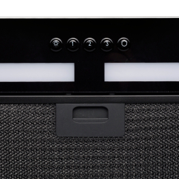 Кухонная вытяжка Skybox Black Glass 60