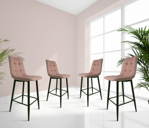 КОМПЛЕКТ Стул барный Lecco -4 шт