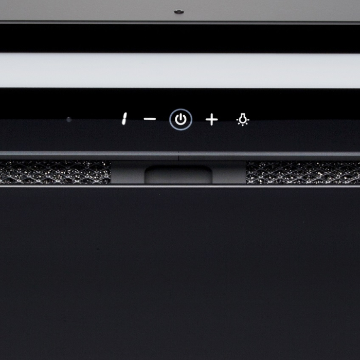 Вытяжки, Кухонная вытяжка Navi Black Glass 60