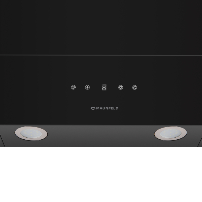 Вытяжки, Вытяжка MAUNFELD MANCHESTER LIGHT 90 черное стекло