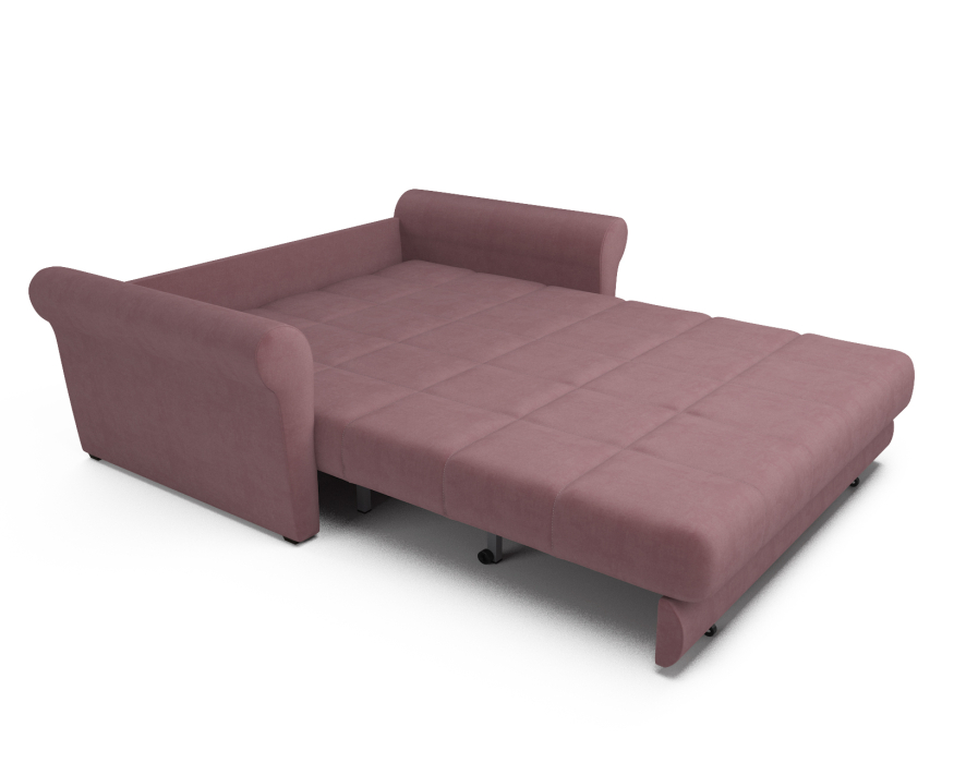 Диваны кровати со спальным местом, Прямой диван Грандия, велюр