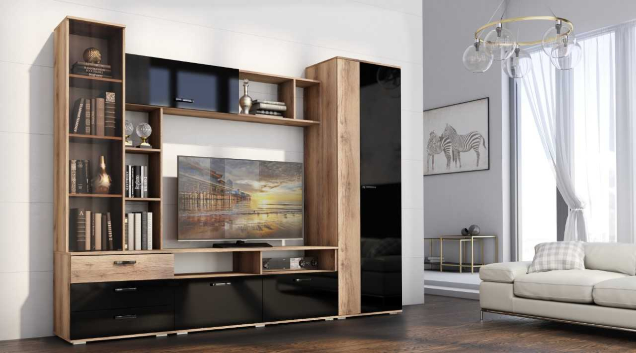 Стенки для гостиной, Гостиная Крокус ЛДСП