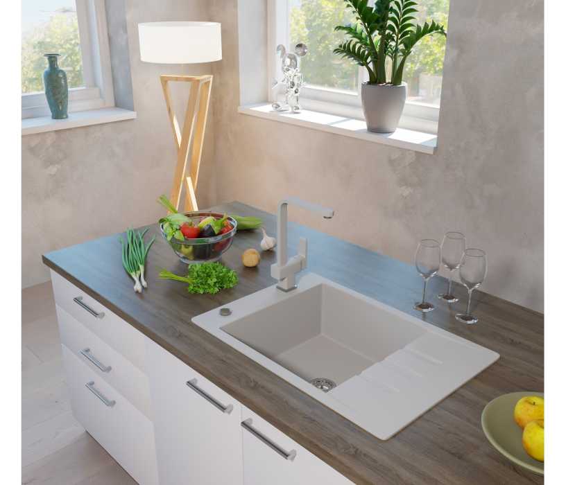 Кухонные мойки, Гранитная мойка EMQ-1780.Q