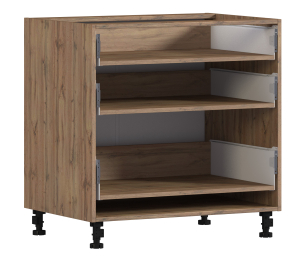 Регина корпус для стола 3 ящ 80х82 см