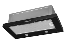 Вытяжки, Кухонная вытяжка Rebus Smooth Black 60