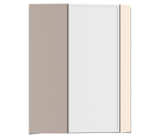 Квадро, Квадро шкаф навесной угловой 1 дв 60х92 см