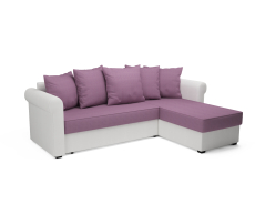Диваны угловые в гостиную, Угловой диван Стивен, микровелюр и экокожа