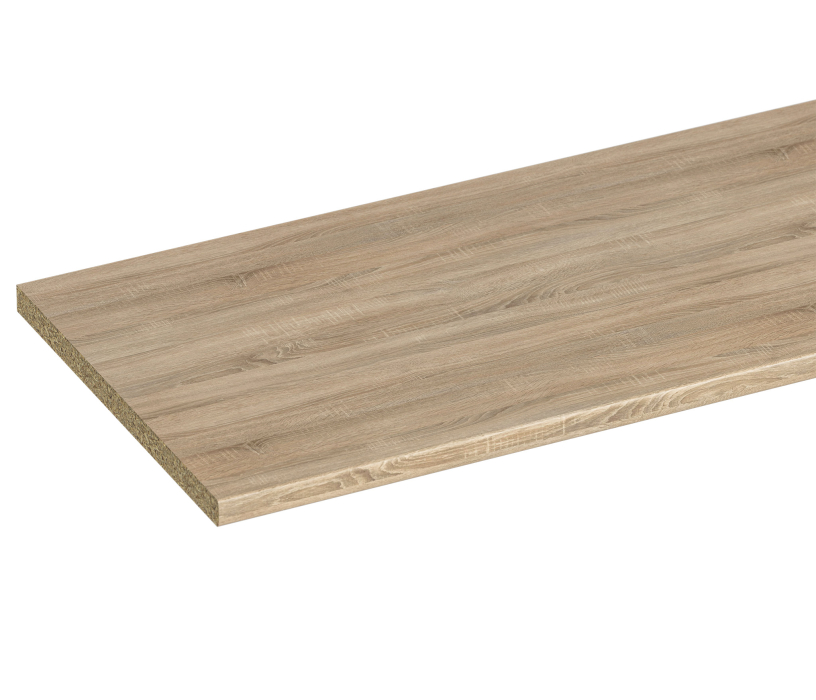 Столешницы, СтолешницаR3 38* 802*600 Дуб Сонома светлый (Дуб Бардолино) в упаковке