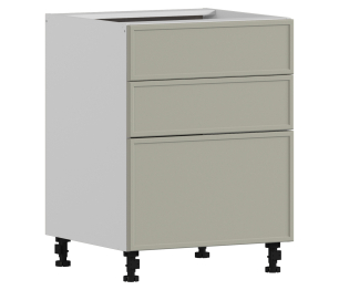 Квадро стол 3 ящ 60х82 см