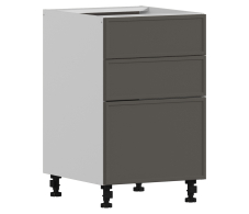 Квадро, Квадро стол 3 ящ 50х82 см