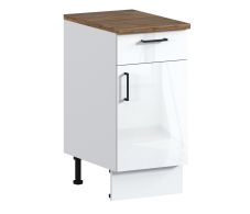 БЕРН, Берн стол 1 ящ, 1 дв, 40х86 см